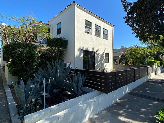 View from sidewalk