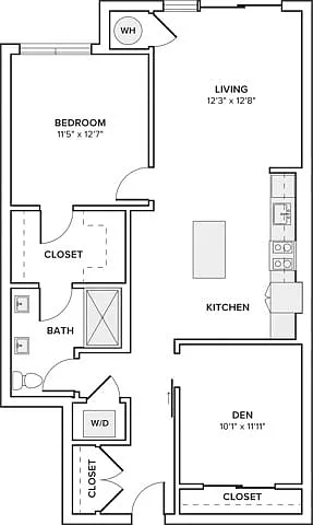 Floor plan A20D