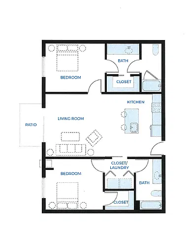 Floor plan Barren Deluxe