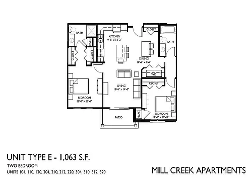 Floor plan E