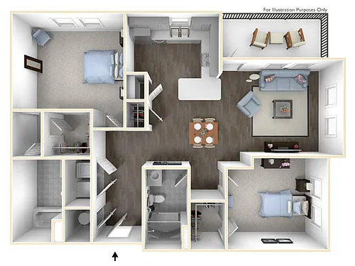Floor plan Hawthorne