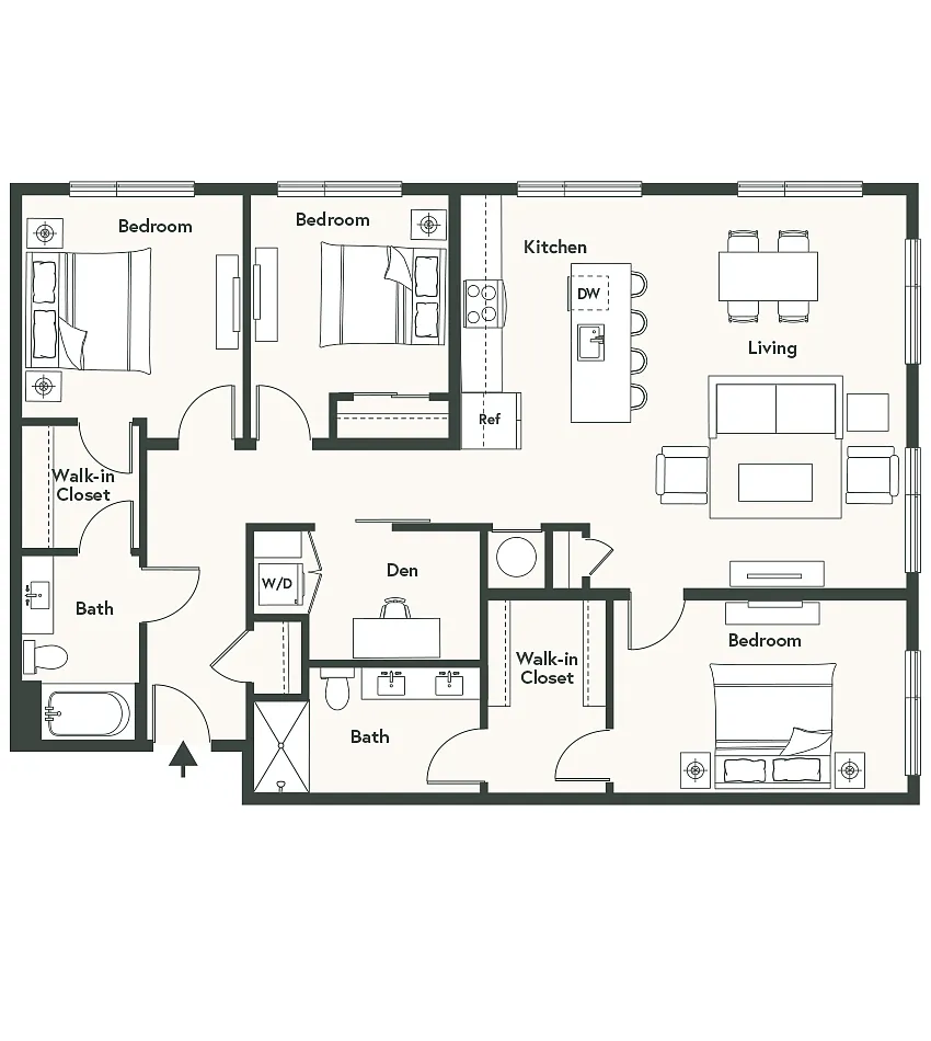 Floor plan C1