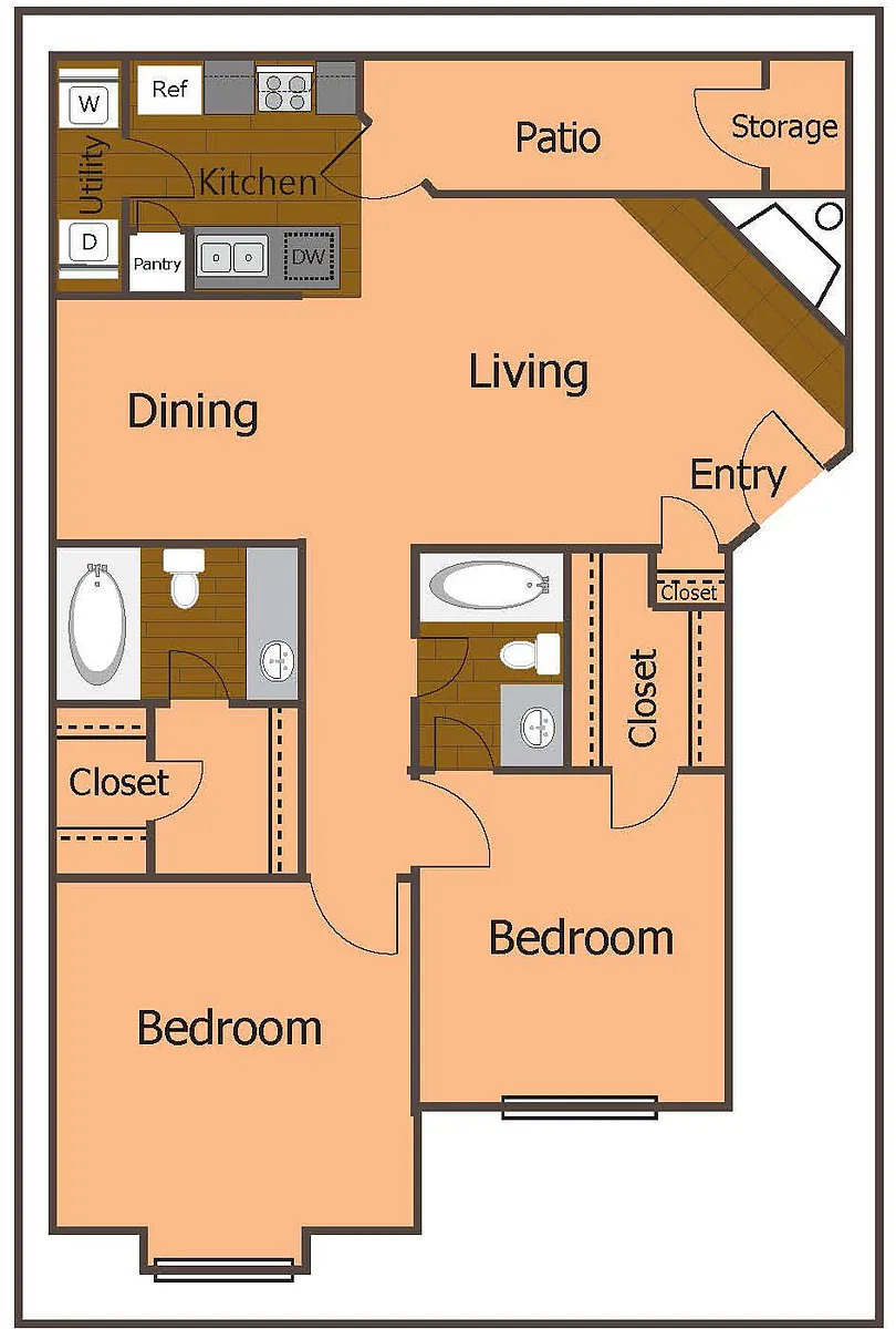 Floor plan 2-2
