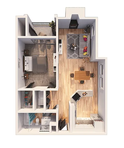 Floor plan Residence 2 Luxury