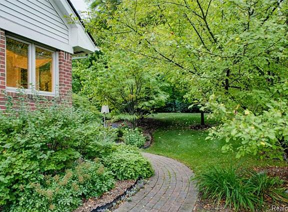 TREE-SHADED BACK YARD