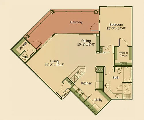 Floor plan A4