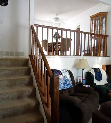 Dining from living room