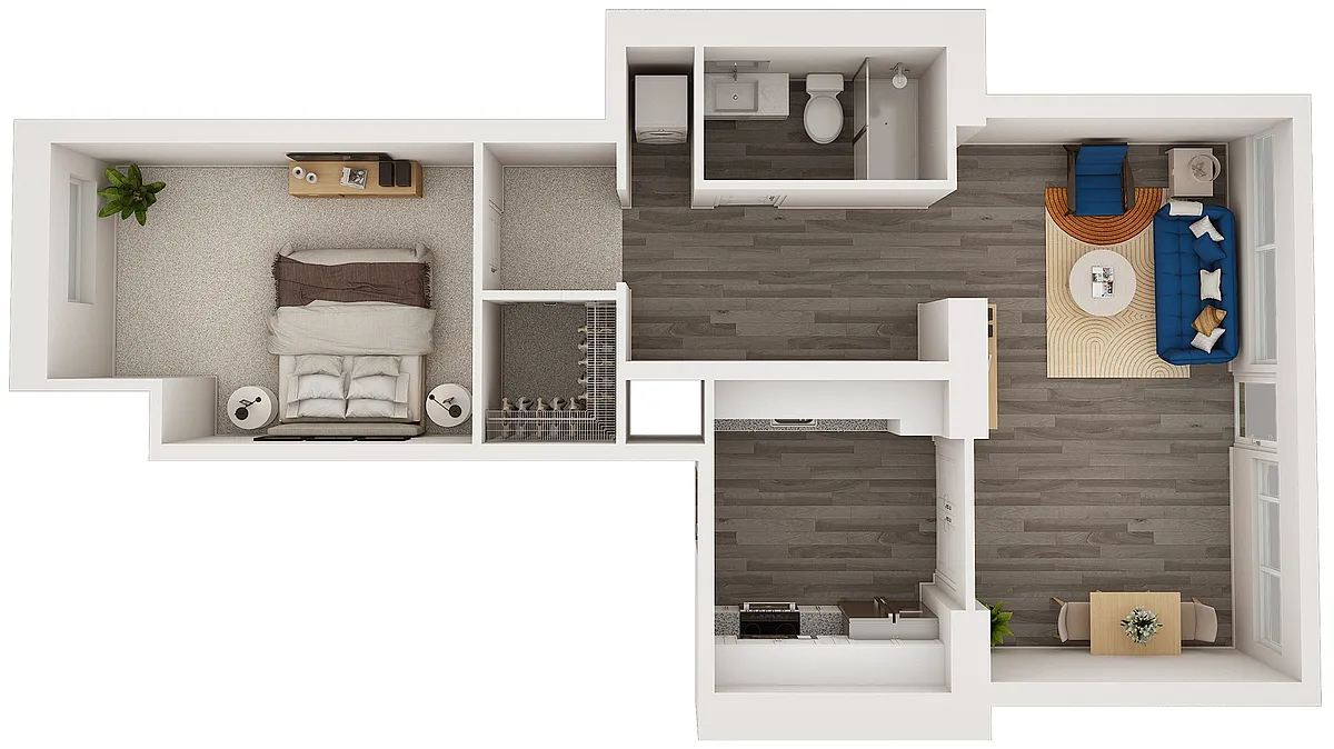 Floor plan APT 11 - UNION STATION