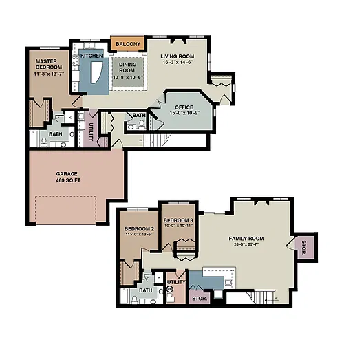 Floor plan 3A