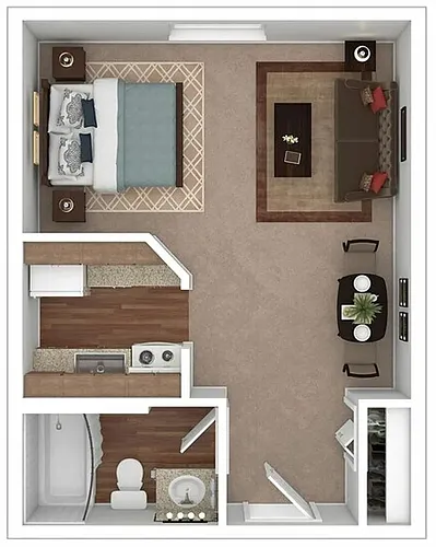 Floor plan The Flat