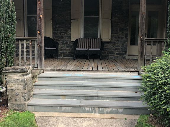 Building Entrance - Bluestone Steps