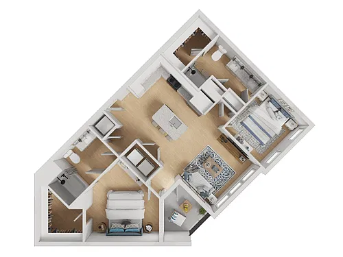 Floor plan B3