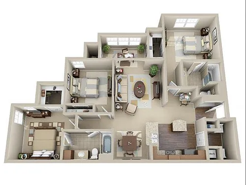 Floor plan C1SR