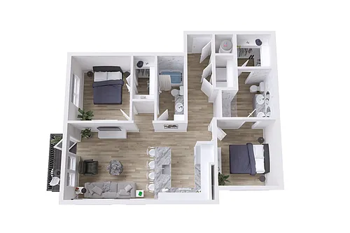 Floor plan B2