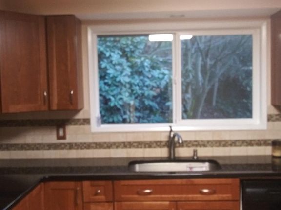 Updated kitchen with pantry storage