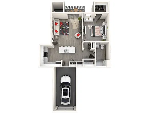 Floor plan 1X1 G