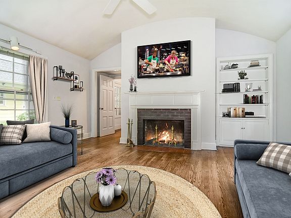 Virtually Staged Family Room