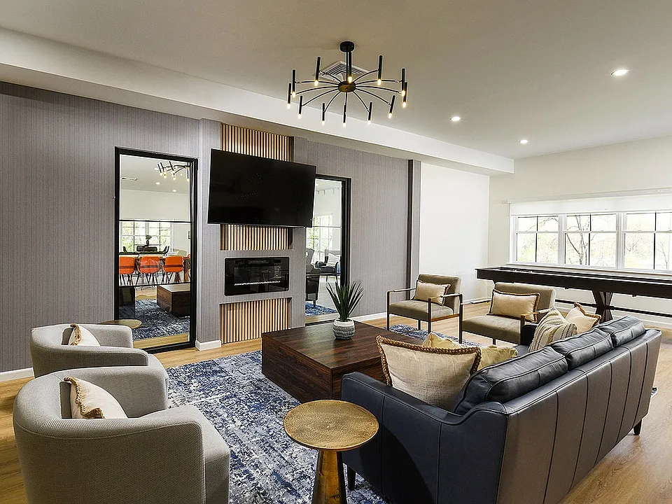 Resident Lounge TV Area