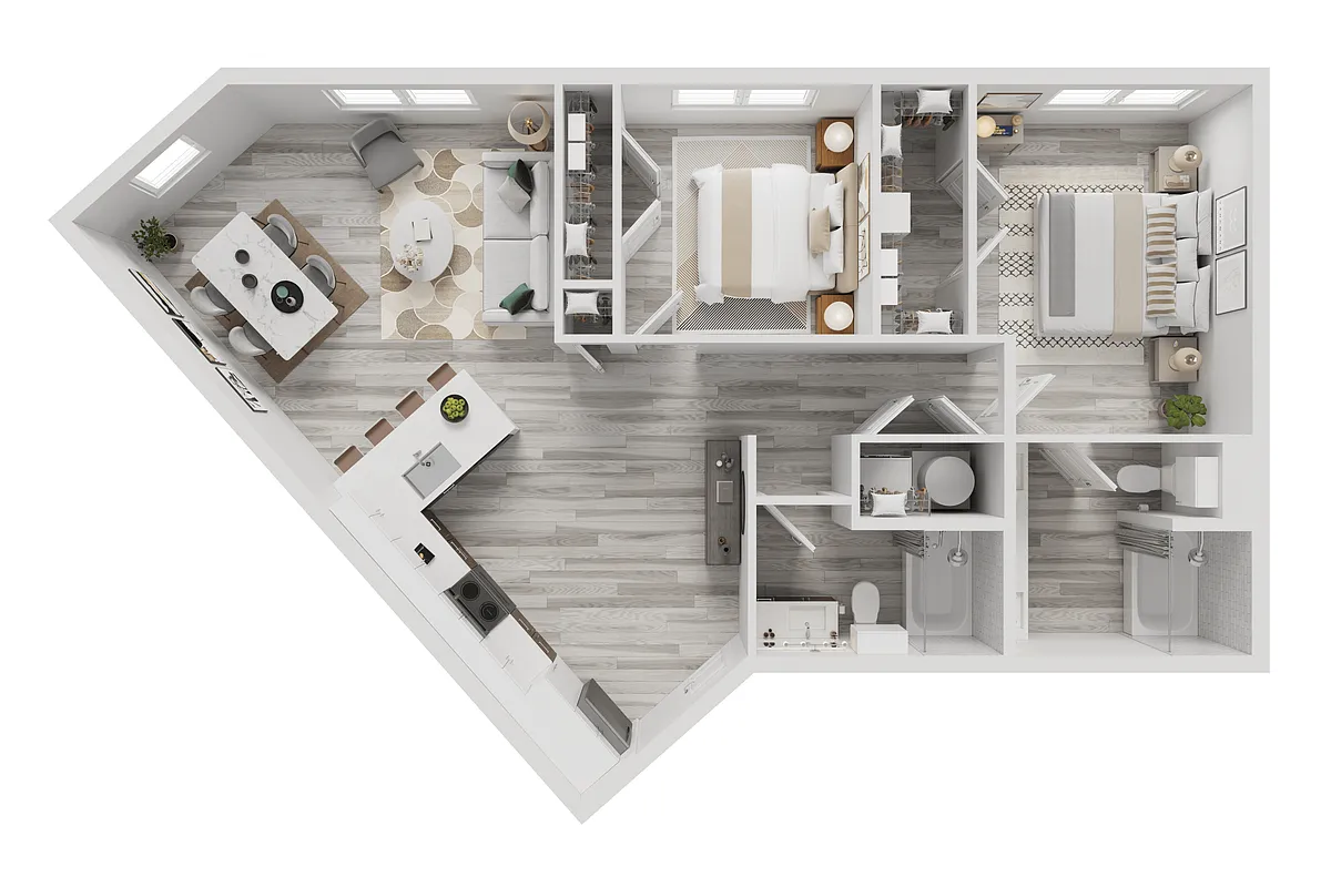 Floor plan B3 60