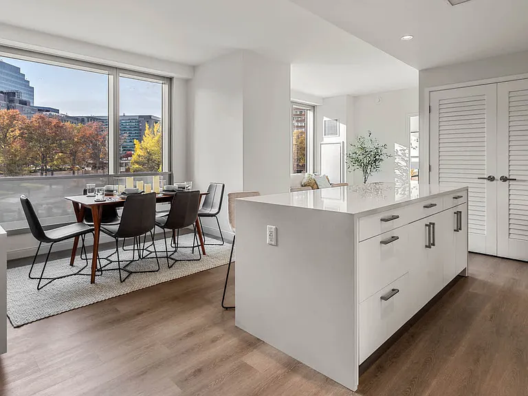 Dining Room with Hard Surface Flooring