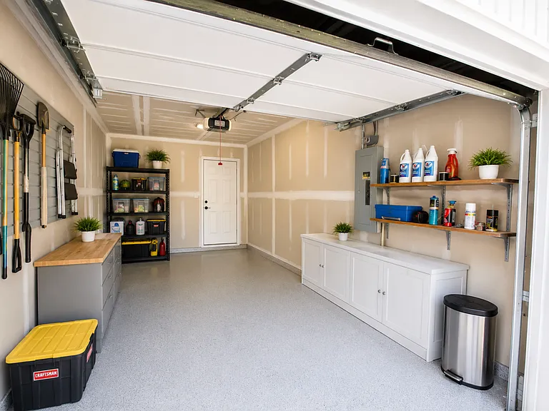 1 car garage