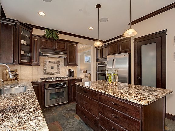 granite/stainless/gas range