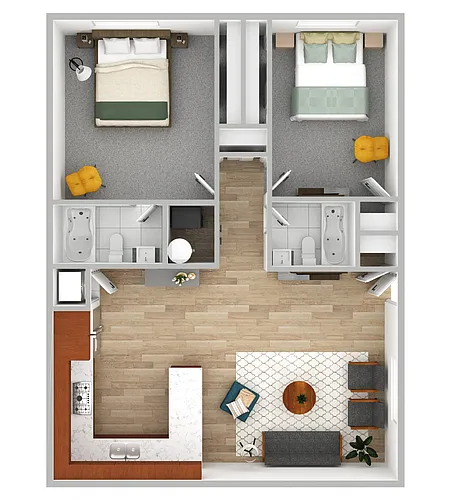 Floor plan B1