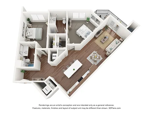 Floor plan B3