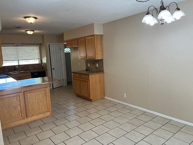 Dining and kitchen