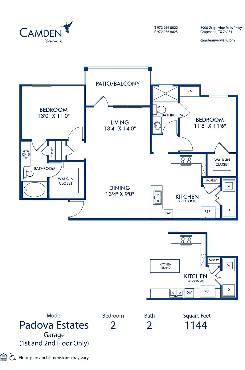 Floor plan Padova Estates - Garage