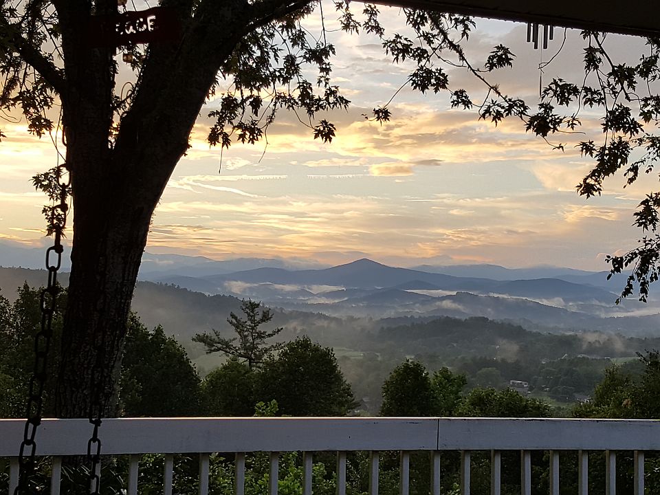 back porch - swing view