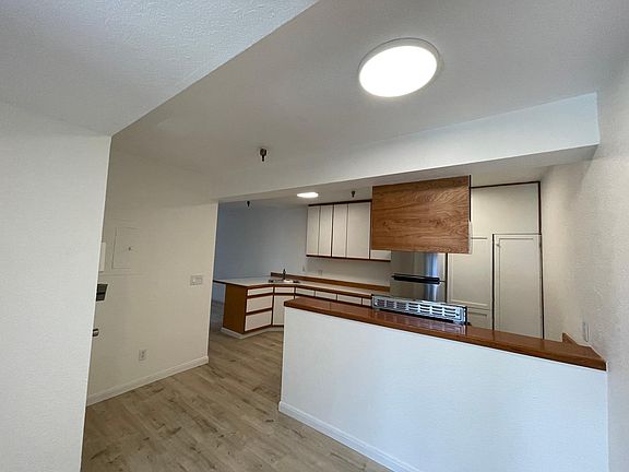 From dining are looking toward kitchen.