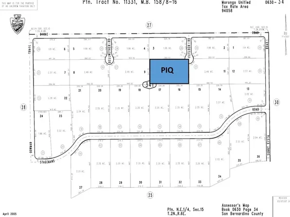 0 Fetlock Rd #10, Landers, CA 92285
