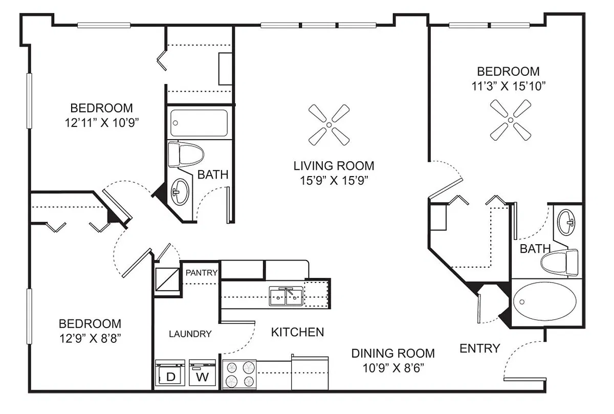 Floor plan C2R