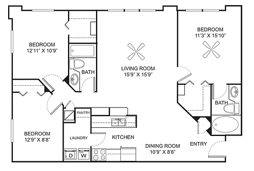 Floor plan C2R