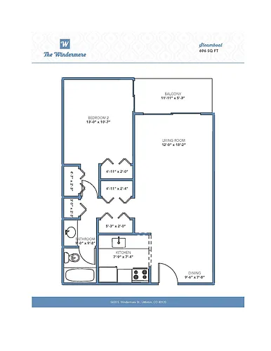 Floor plan Steamboat