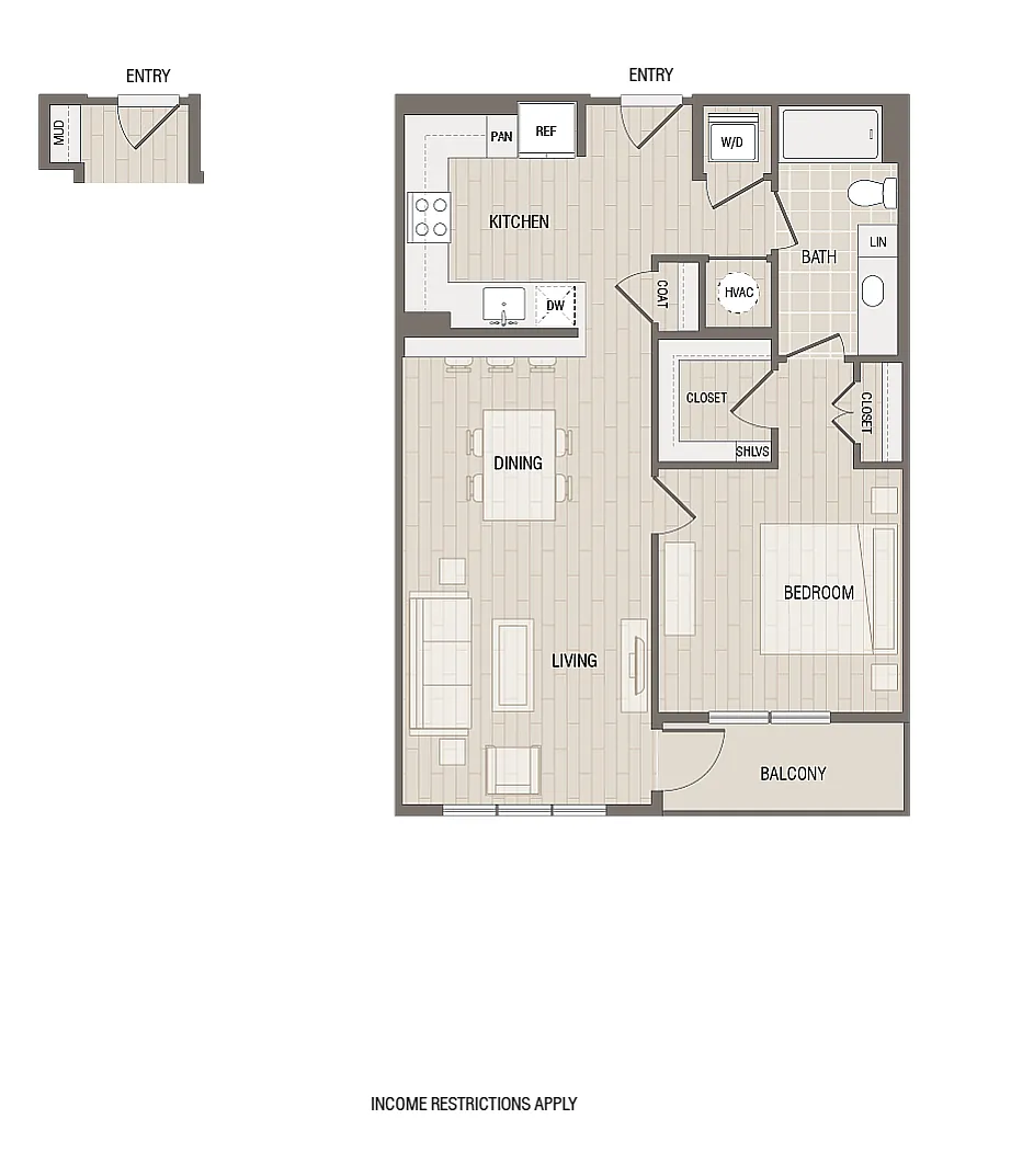 Floor plan A3.2 P8 Affordable