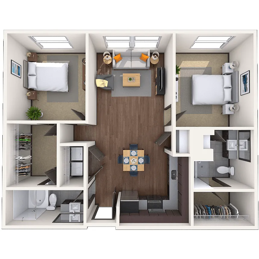 Floor plan Duval