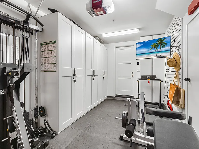 Gym and Garage