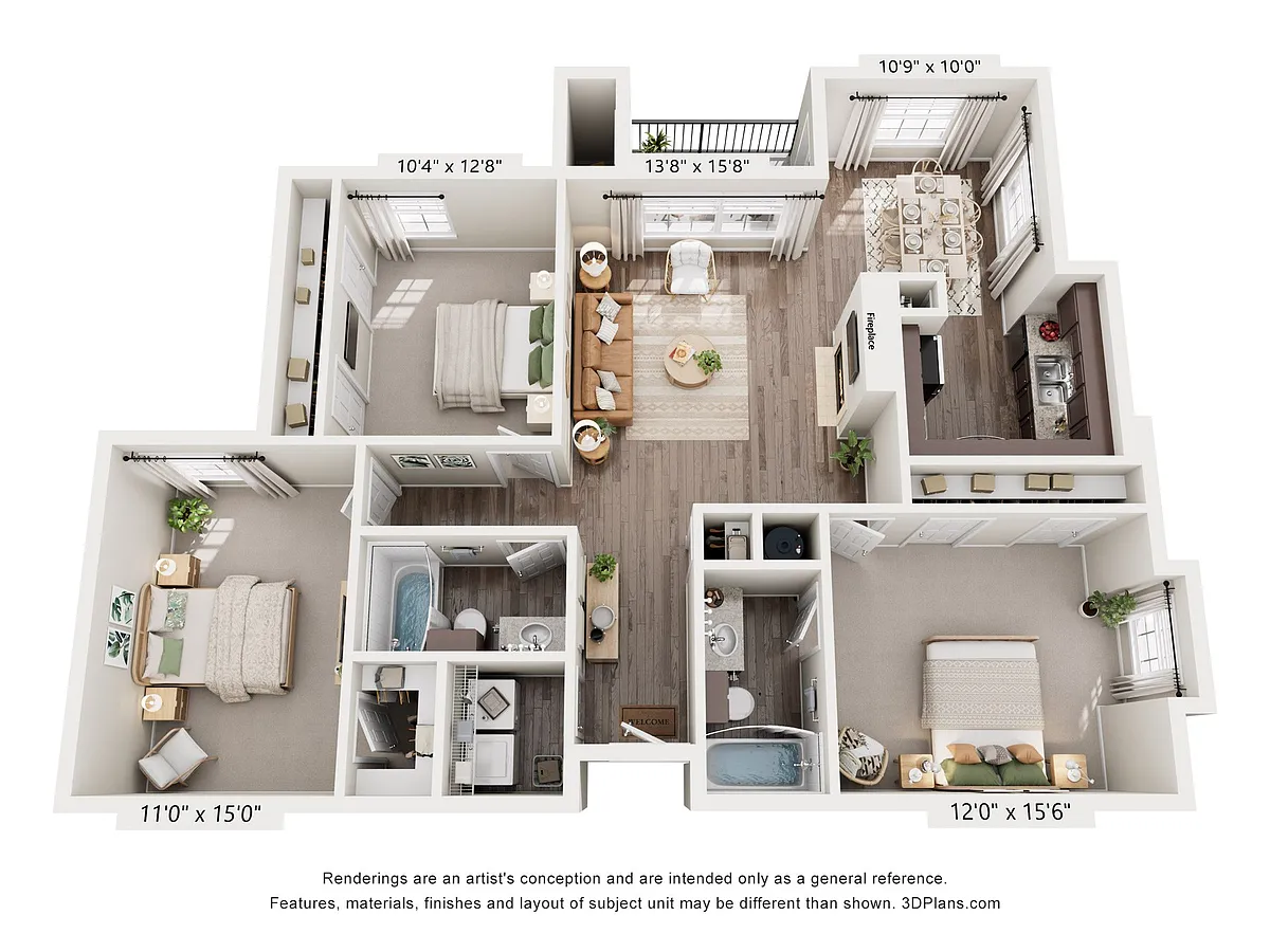 Floor plan The Ambassador