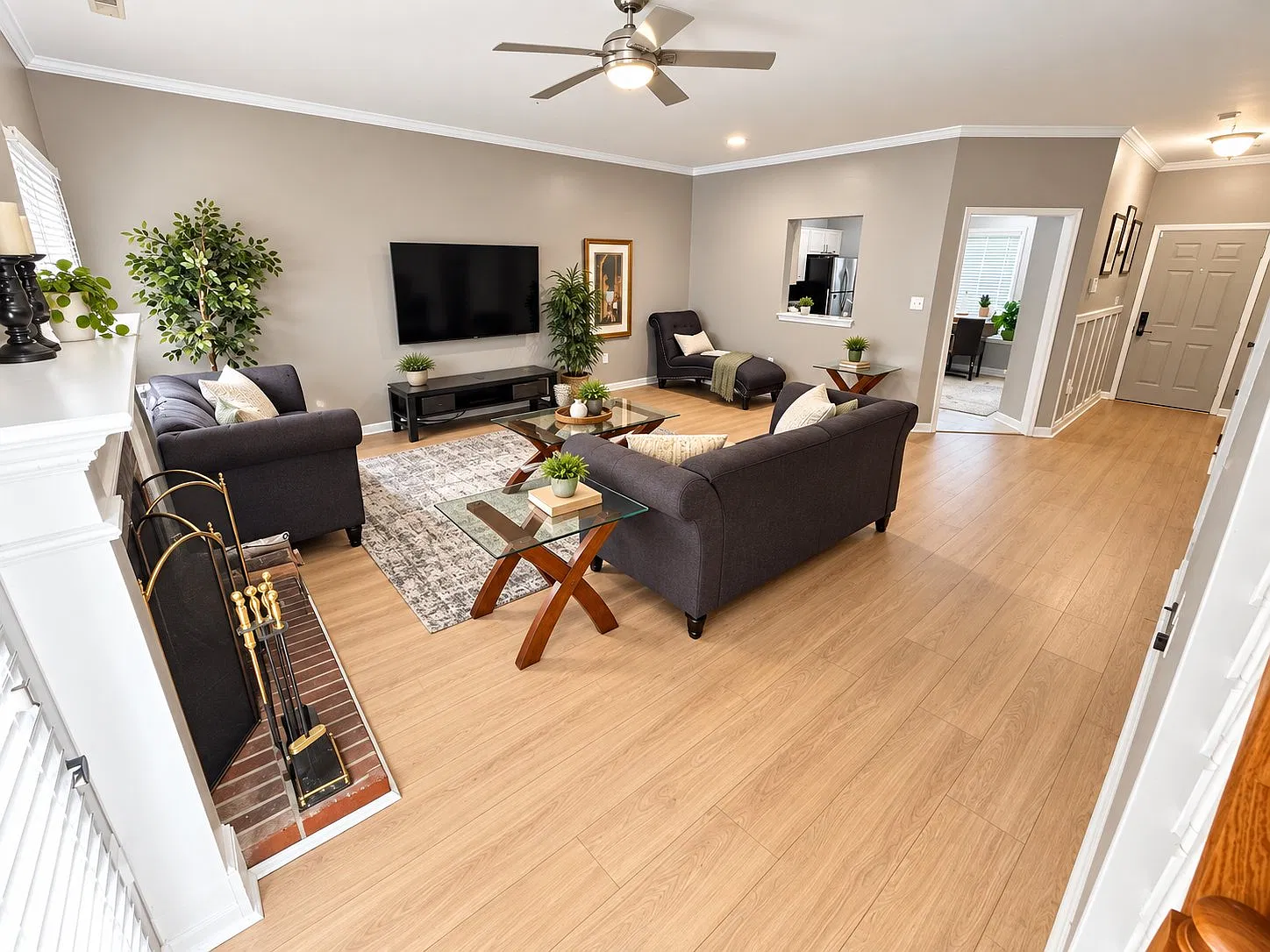 Fully Furnished 3-Bedroom Townhome | Utilities & Google Fiber Included — Photo 3
