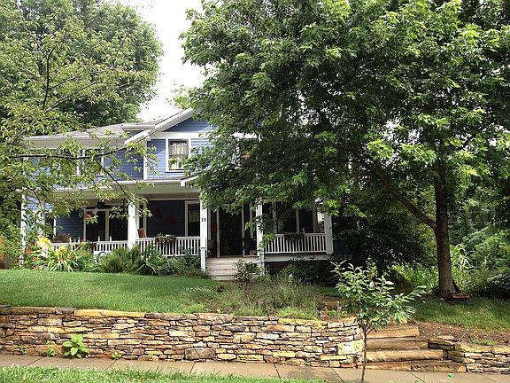 New stone wall in front