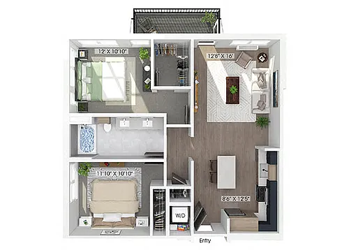 Floor plan B02