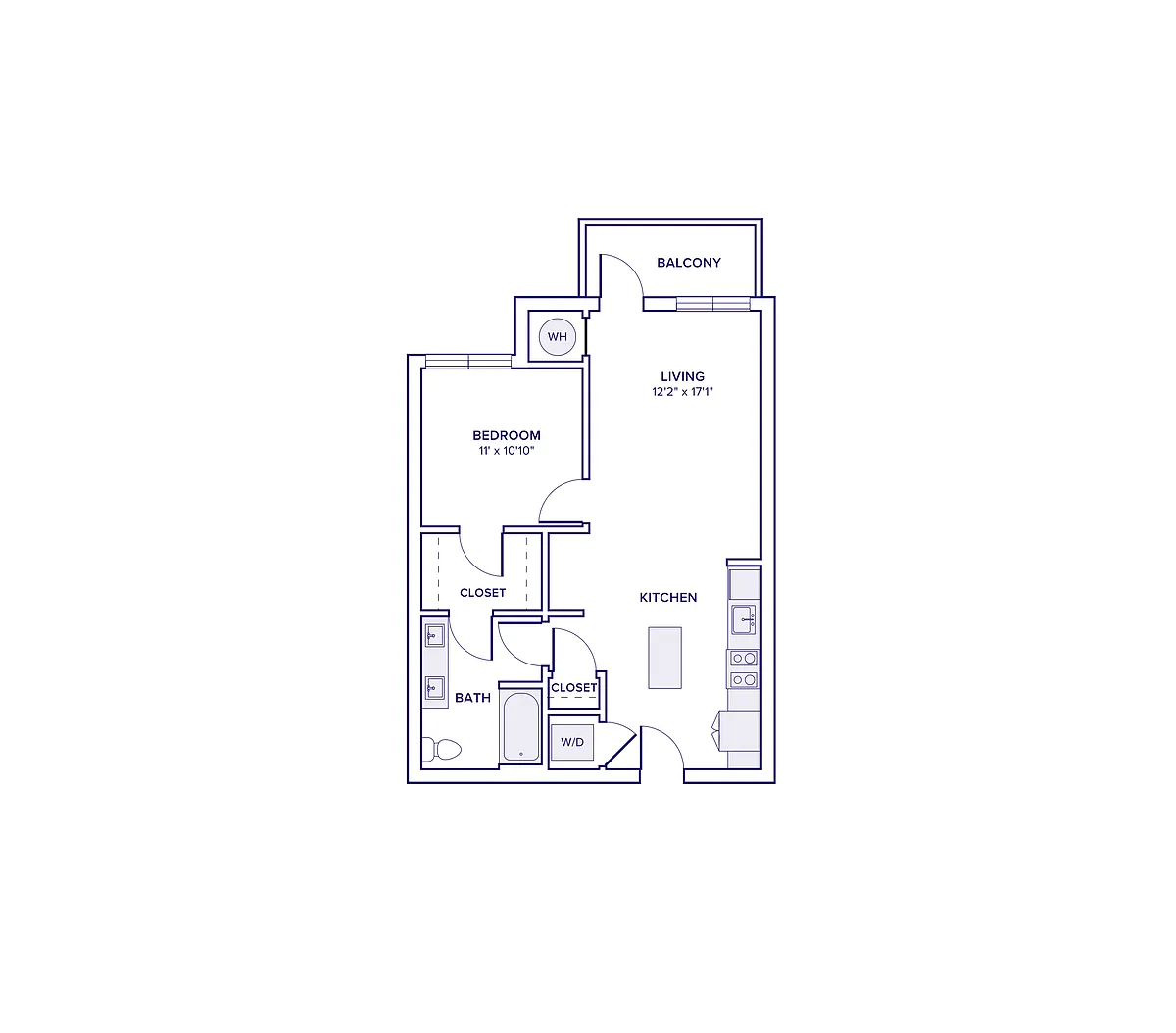Floor plan A18
