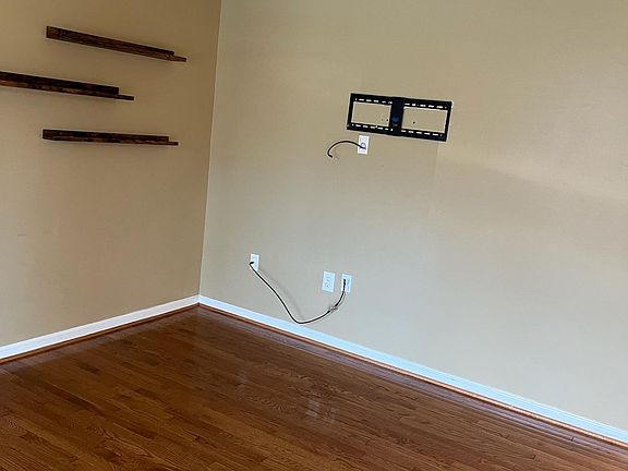 Floating shelves, and TV mount