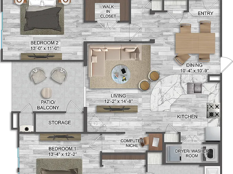 Portofino Apartments Mission Valley — Photo 33