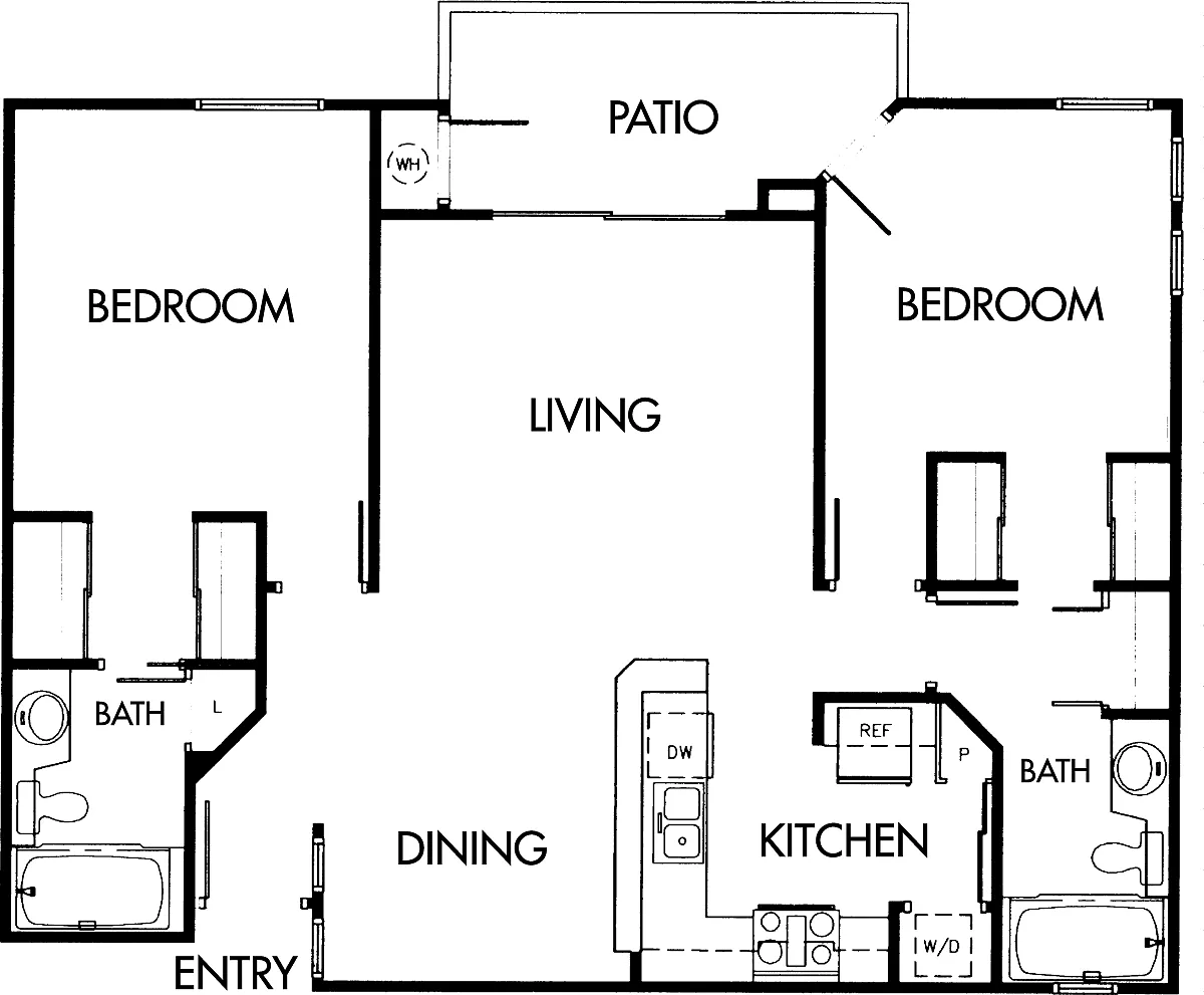 Floor plan 2B