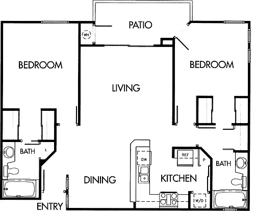 Floor plan 2B