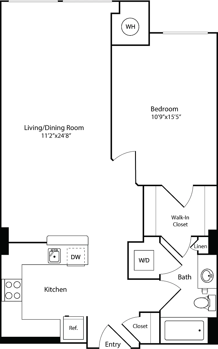 Floor plan 1B1