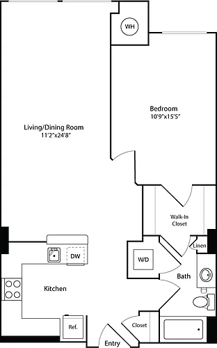 Floor plan 1B1